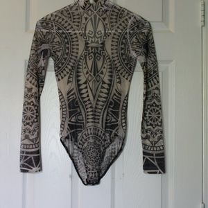 Fashion Nova Mesh Bodysuit